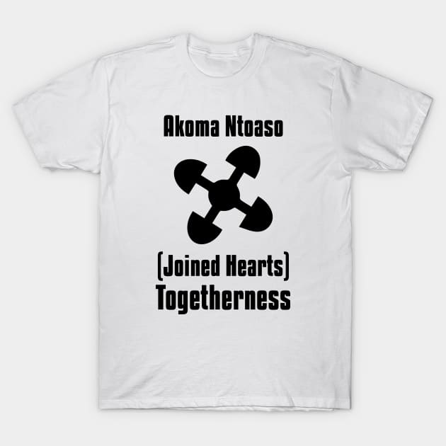 Akoma Ntoso | Adinkra Symbol | African | African American | Black Lives T-Shirt by UrbanLifeApparel